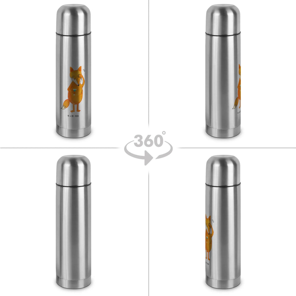 Thermos Flask Fox lord Thermoskanne, Fuchs, Problemlösung, Motivation Spruch, Füchse, Liebeskummer Geschenk, Spruch lustig, tröstende Worte