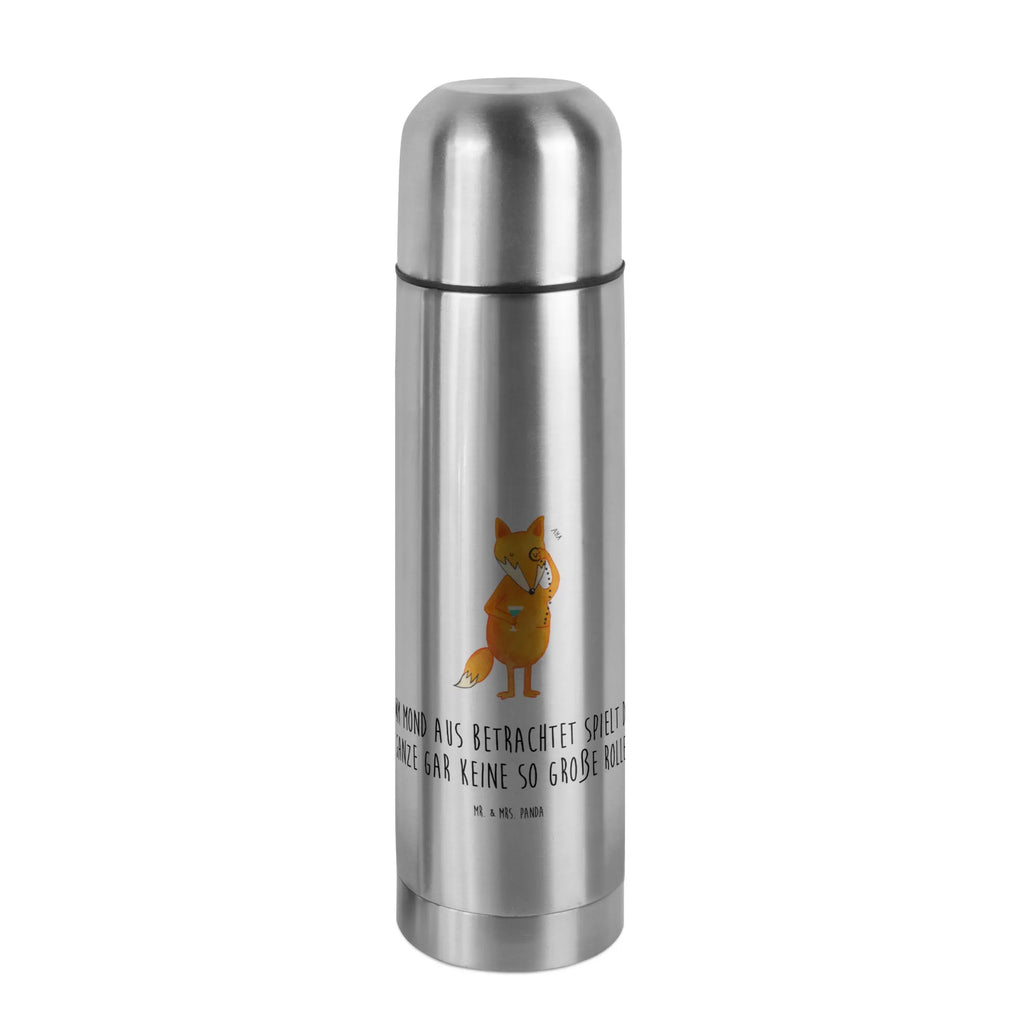 Thermos Flask Fox lord Thermoskanne, Fuchs, Problemlösung, Motivation Spruch, Füchse, Liebeskummer Geschenk, Spruch lustig, tröstende Worte