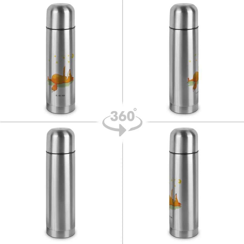 Thermos Flask Fox Stars Thermoskanne, Fuchs, tröstende Worte, Füchse, Romantik, Always Look on the Bright Side of Life, Spruch schön, Spruch positiv