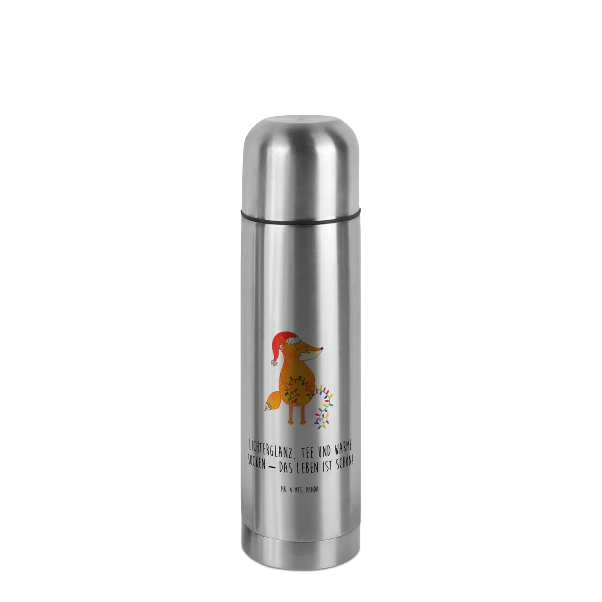 Thermos Flask Fox Christmas Edelstahl Thermoskanne, Edelstahl Thermosflasche, Thermo-Trinkflasche, thermobehälter, Thermosflasche, isolierbehälter, Kaffee-Thermoskanne, Thermokanne, Thermoskanne, Edelstahl-Isolierkanne, Thermo-Teekanne, Isolierkanne, Tee-Thermoskanne, Warmhaltebehälter, Warmhaltekanne, Isolier-Trinkflasche, Thermo-Kaffeekanne, Weihnachten, Winter, Weihnachtsdeko, Nikolaus, Advent, Heiligabend, Wintermotiv, Geschenk Weihnachten, Weihnachtsmann, Spruch schön, Fuchs, Füchse, Weihnachtszeit
