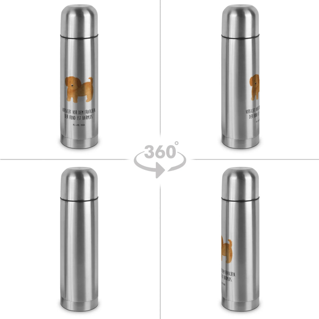 Thermos Flask Dog fluffy Thermoskanne, Hund, Hundemotiv, Haustier, Hunderasse, Tierliebhaber, Hundebesitzer, Sprüche, Frauchen, Hunde, Hundemama, Hundeliebe