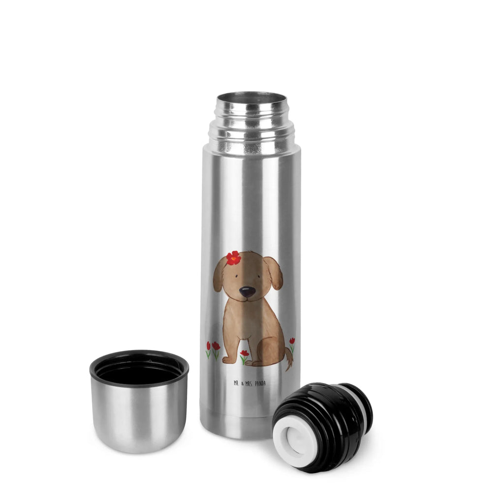 Thermos Flask Dog lady Thermoskanne, Hund, Hundemotiv, Haustier, Hunderasse, Tierliebhaber, Hundebesitzer, Sprüche, Hundeliebe, Liebe, Hundeglück, Frauchen, Hunde
