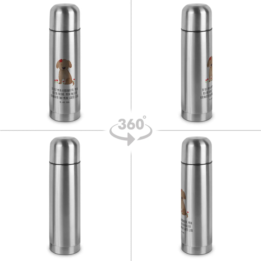Thermos Flask Dog lady Thermoskanne, Hund, Hundemotiv, Haustier, Hunderasse, Tierliebhaber, Hundebesitzer, Sprüche, Hundeliebe, Liebe, Hundeglück, Frauchen, Hunde