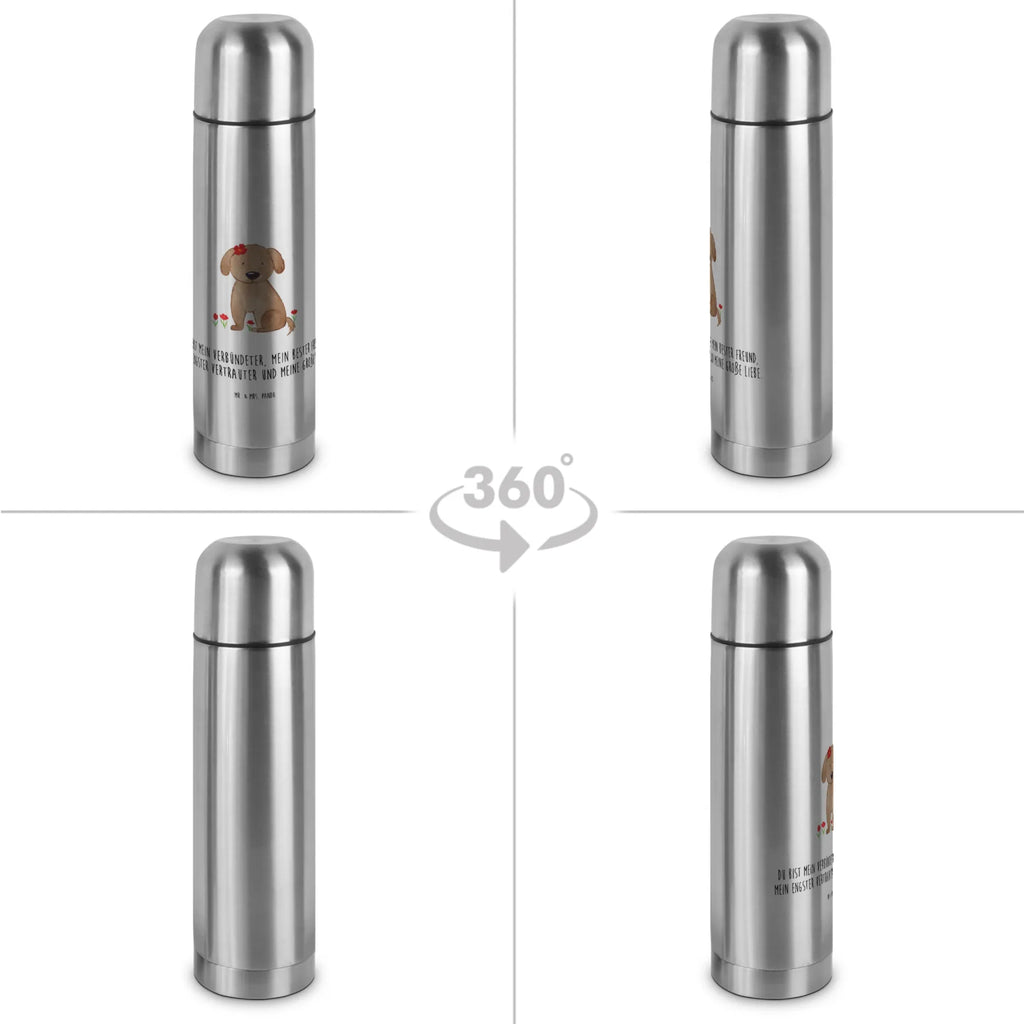 Thermos Flask Dog lady Thermoskanne, Hund, Hundemotiv, Haustier, Hunderasse, Tierliebhaber, Hundebesitzer, Sprüche, Hundeliebe, Liebe, Hundeglück, Frauchen, Hunde