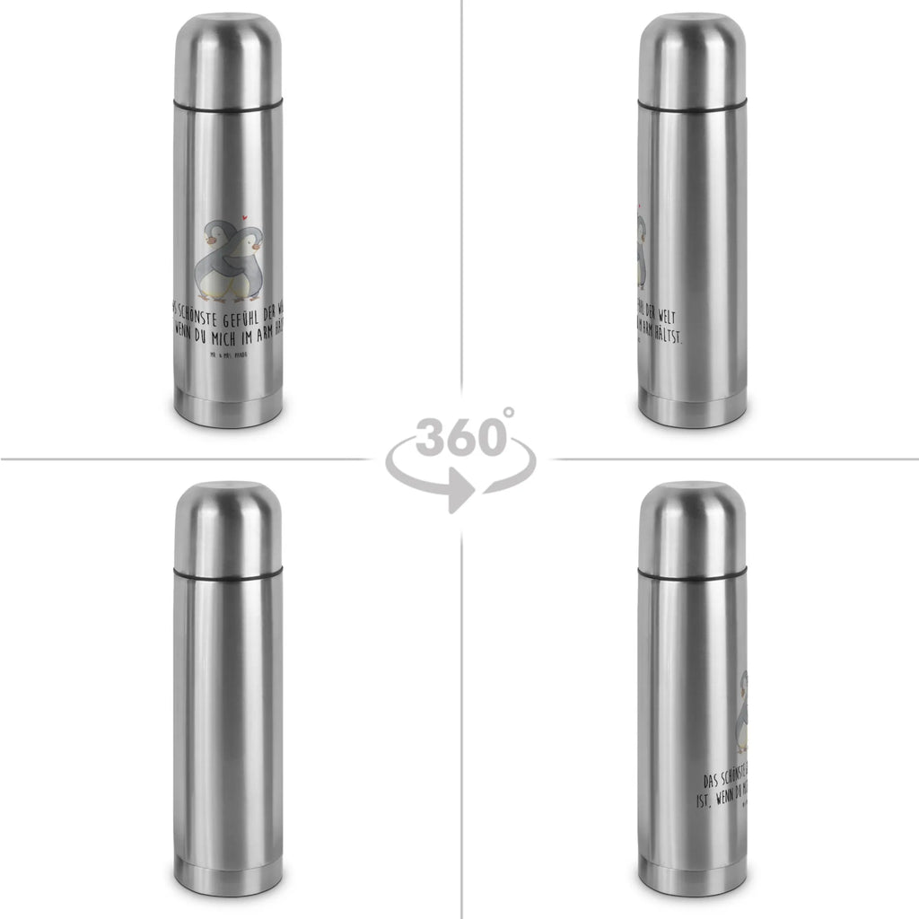 Thermoskanne Pinguine Kuscheln Thermoskanne, Liebe, Partner, Freund, Freundin, Ehemann, Ehefrau, Heiraten, Verlobung, Heiratsantrag, Liebesgeschenk, Jahrestag, Hocheitstag, Valentinstag, für Männer, Geschenk für Partner, Geschenk für Frauen, Mitbringsel, Liebesbeweis, für Ehemann, Hochzeitstag, Geschenk für Freundin