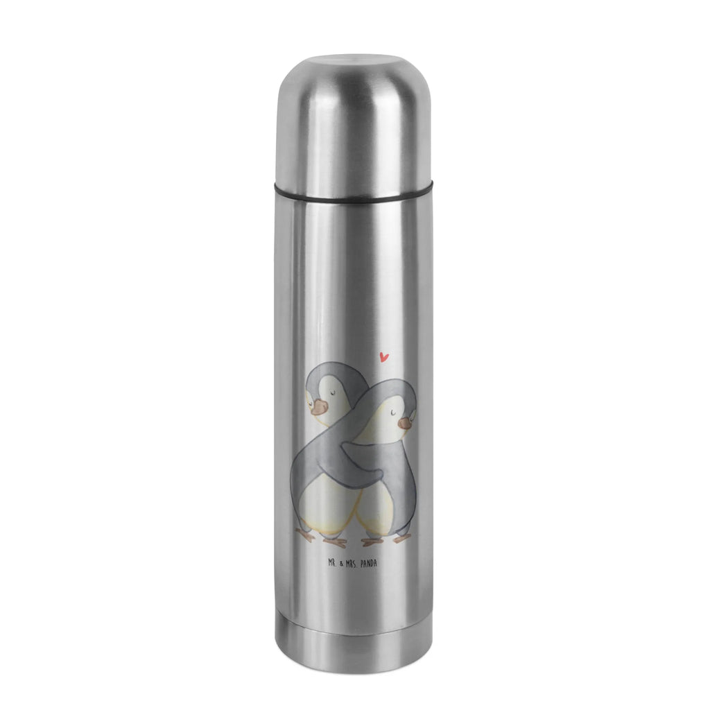Thermos Flask penguins Cuddle Thermoskanne, Liebe, Partner, Freund, Freundin, Ehemann, Ehefrau, Heiraten, Verlobung, Heiratsantrag, Liebesgeschenk, Jahrestag, Hocheitstag, Mitbringsel, Geschenk für Freundin, Valentinstag, Geschenk für Partner, Liebesbeweis, Hochzeitstag, für Männer, für Ehemann, Geschenk für Frauen