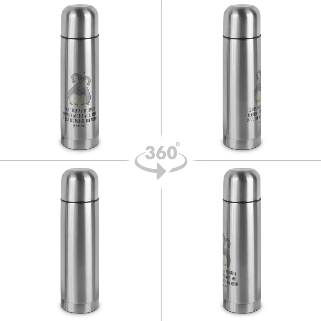 Thermos Flask penguins Cuddle Thermoskanne, Liebe, Partner, Freund, Freundin, Ehemann, Ehefrau, Heiraten, Verlobung, Heiratsantrag, Liebesgeschenk, Jahrestag, Hocheitstag, Mitbringsel, Geschenk für Freundin, Valentinstag, Geschenk für Partner, Liebesbeweis, Hochzeitstag, für Männer, für Ehemann, Geschenk für Frauen