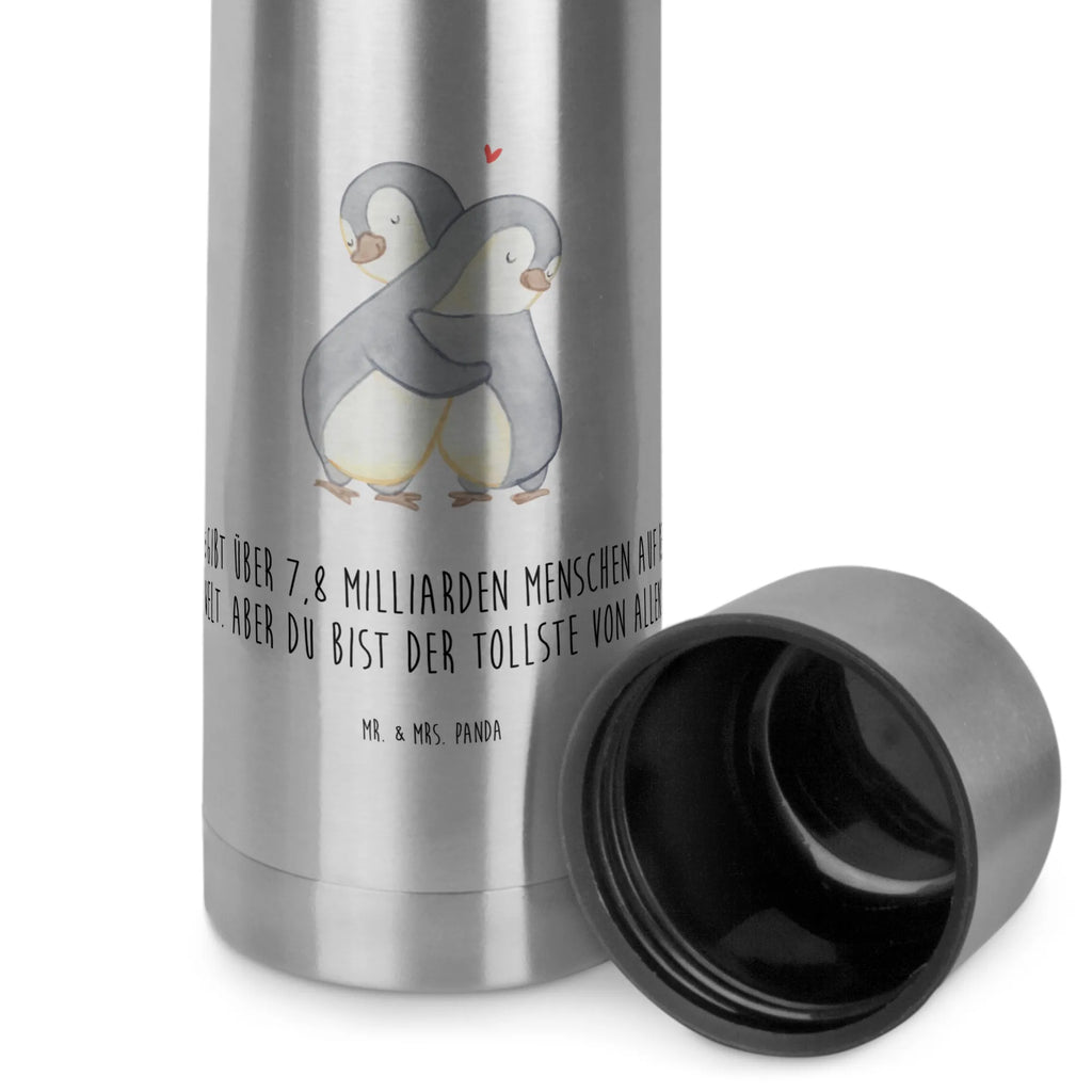 Thermos Flask penguins Cuddle Thermoskanne, Liebe, Partner, Freund, Freundin, Ehemann, Ehefrau, Heiraten, Verlobung, Heiratsantrag, Liebesgeschenk, Jahrestag, Hocheitstag, Mitbringsel, Geschenk für Freundin, Valentinstag, Geschenk für Partner, Liebesbeweis, Hochzeitstag, für Männer, für Ehemann, Geschenk für Frauen