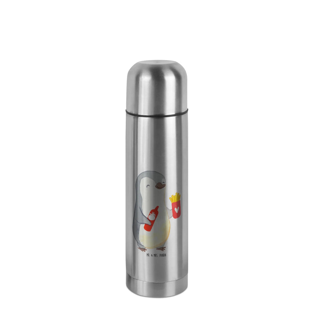 Thermos Flask penguin French fries Thermoskanne, Liebe, Partner, Freund, Freundin, Ehemann, Ehefrau, Heiraten, Verlobung, Heiratsantrag, Liebesgeschenk, Jahrestag, Hocheitstag, für Männer, für Ehemann, Geschenk für Frauen, Geschenk für Partner, Hochzeitstag, Mitbringsel, Valentinstag, Geschenk für Freundin, Liebesbeweis
