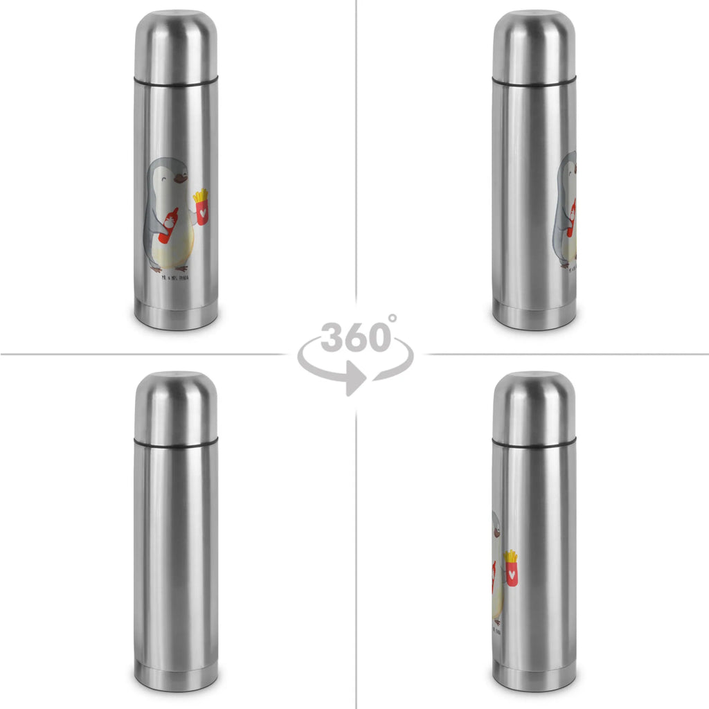 Thermos Flask penguin French fries Thermoskanne, Liebe, Partner, Freund, Freundin, Ehemann, Ehefrau, Heiraten, Verlobung, Heiratsantrag, Liebesgeschenk, Jahrestag, Hocheitstag, für Männer, für Ehemann, Geschenk für Frauen, Geschenk für Partner, Hochzeitstag, Mitbringsel, Valentinstag, Geschenk für Freundin, Liebesbeweis