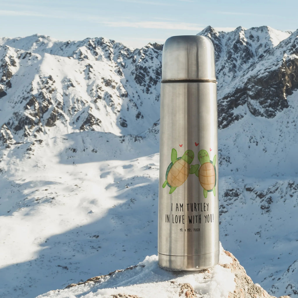 Thermos Flask turtles Pair Thermoskanne, Liebe, Partner, Freund, Freundin, Ehemann, Ehefrau, Heiraten, Verlobung, Heiratsantrag, Liebesgeschenk, Jahrestag, Hocheitstag, Geschenk für Frauen, Liebesbeweis, Geschenk für Partner, für Ehemann, Geschenk für Freundin, Hochzeitstag, Valentinstag, Mitbringsel, für Männer