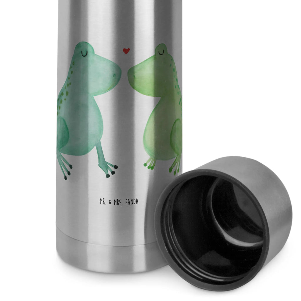Thermos Flask Frogs in love Thermoskanne, Liebe, Partner, Freund, Freundin, Ehemann, Ehefrau, Heiraten, Verlobung, Heiratsantrag, Liebesgeschenk, Jahrestag, Hocheitstag, Geschenk Hochzeit, Froschkönig, Verheiratet, Geschenk Freund, Verliebt, Frösche, Hochzeitstag, Geschenk Freundin, Frosch, Fröschchen, Liebesbeweis, Verlobt