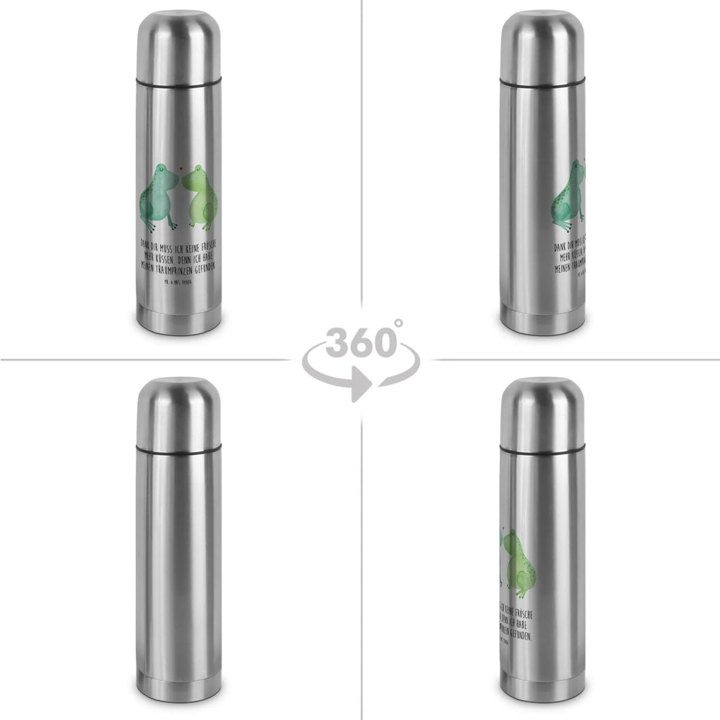 Thermos Flask Frogs in love Thermoskanne, Liebe, Partner, Freund, Freundin, Ehemann, Ehefrau, Heiraten, Verlobung, Heiratsantrag, Liebesgeschenk, Jahrestag, Hocheitstag, Geschenk Hochzeit, Froschkönig, Verheiratet, Geschenk Freund, Verliebt, Frösche, Hochzeitstag, Geschenk Freundin, Frosch, Fröschchen, Liebesbeweis, Verlobt