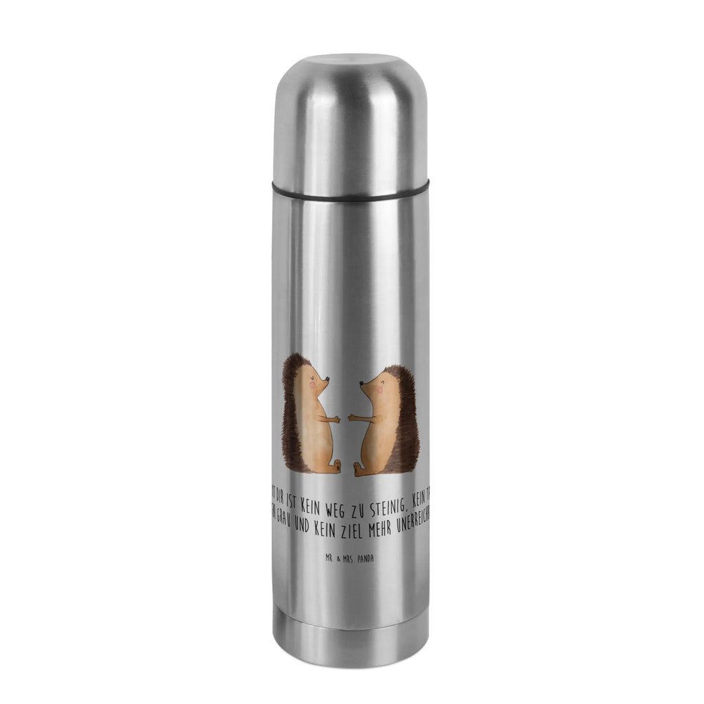 Thermos Flask Hedgehogs in love Thermoskanne, Liebe, Partner, Freund, Freundin, Ehemann, Ehefrau, Heiraten, Verlobung, Heiratsantrag, Liebesgeschenk, Jahrestag, Hocheitstag, Hochzeit, Verliebt, Geschenk, Verheiratet, Hochzeitstag, Liebesbeweis, Igel, Verlobt
