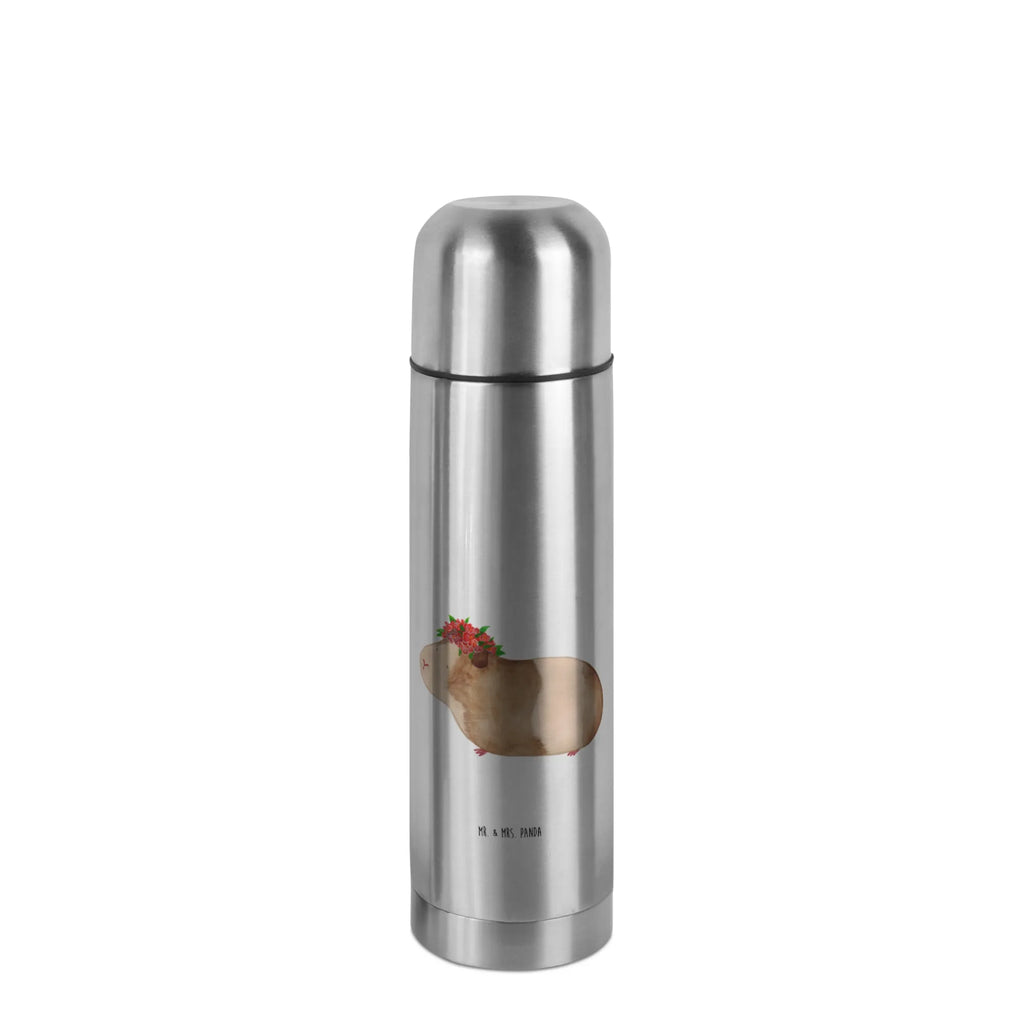 Thermos Flask Guinea pig wisdom Thermoskanne, Tiermotive, Gute Laune, lustige Sprüche, Tiere, Motivation, Realität, Spruch, Blumenkind, Wunderland, Meerschweinchen, Wunder, Meeries, Meerie, Weisheit