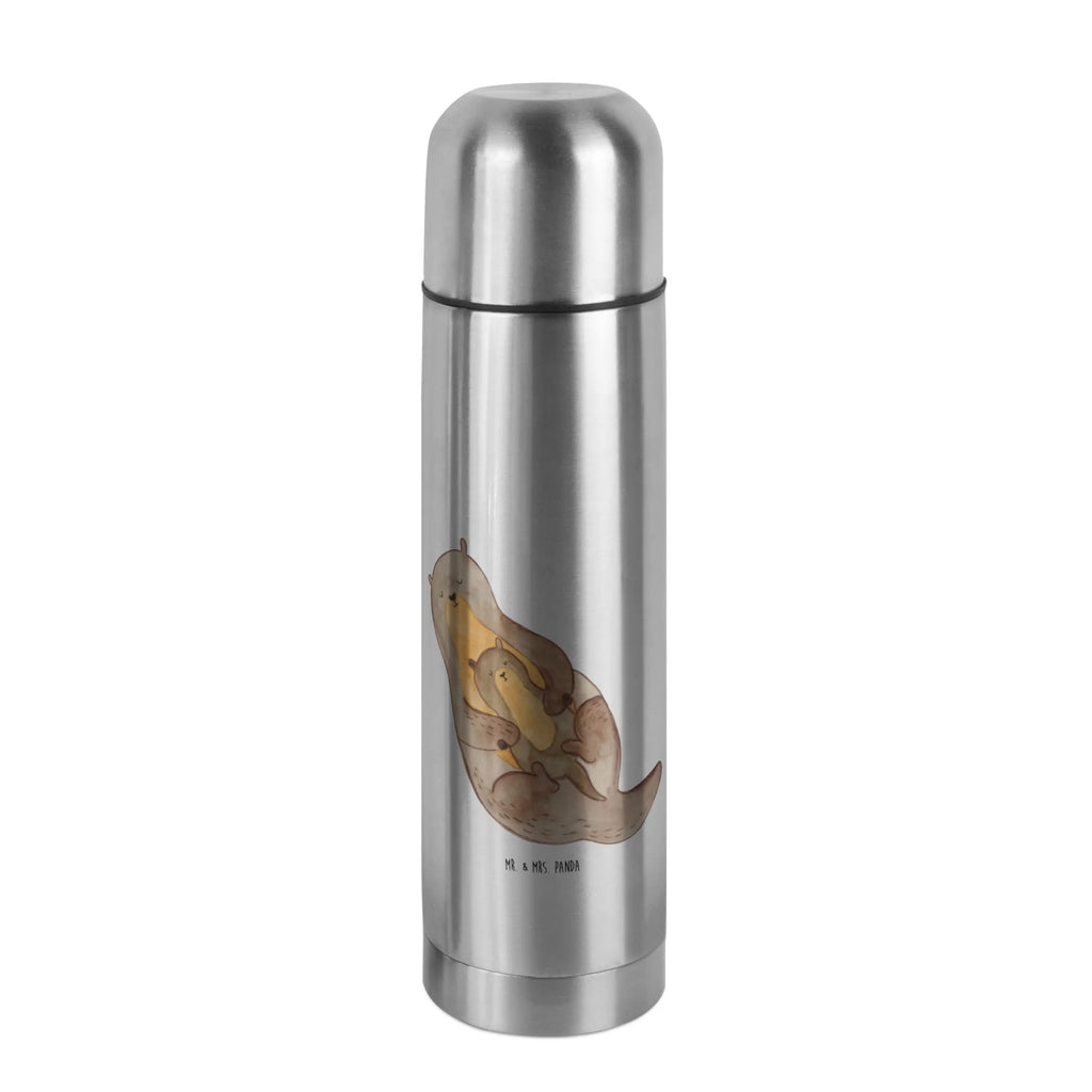 Thermos Flask otter child Thermoskanne, Otter, Fischotter, Seeotter, Otter Seeotter See Otter