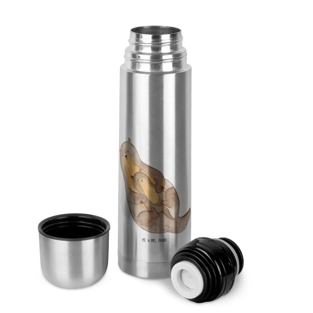 Thermos Flask otter child Thermoskanne, Otter, Fischotter, Seeotter, Otter Seeotter See Otter
