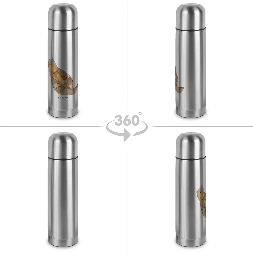 Thermos Flask otter child Thermoskanne, Otter, Fischotter, Seeotter, Otter Seeotter See Otter