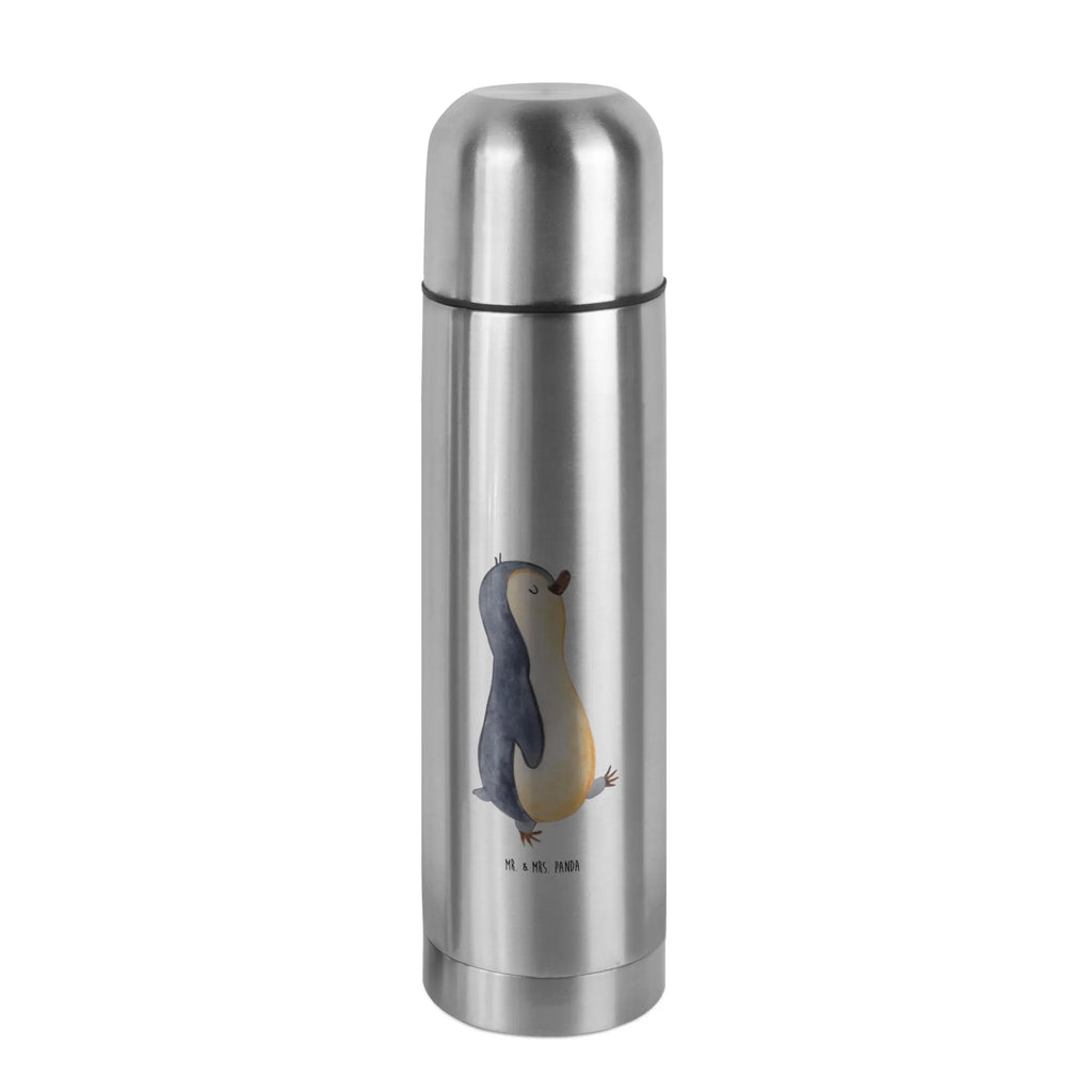 Thermos Flask Penguin march Thermoskanne, Pinguin, Schwester, Pinguine, Bruder, Langschläfer, Familie, Frühaufsteher
