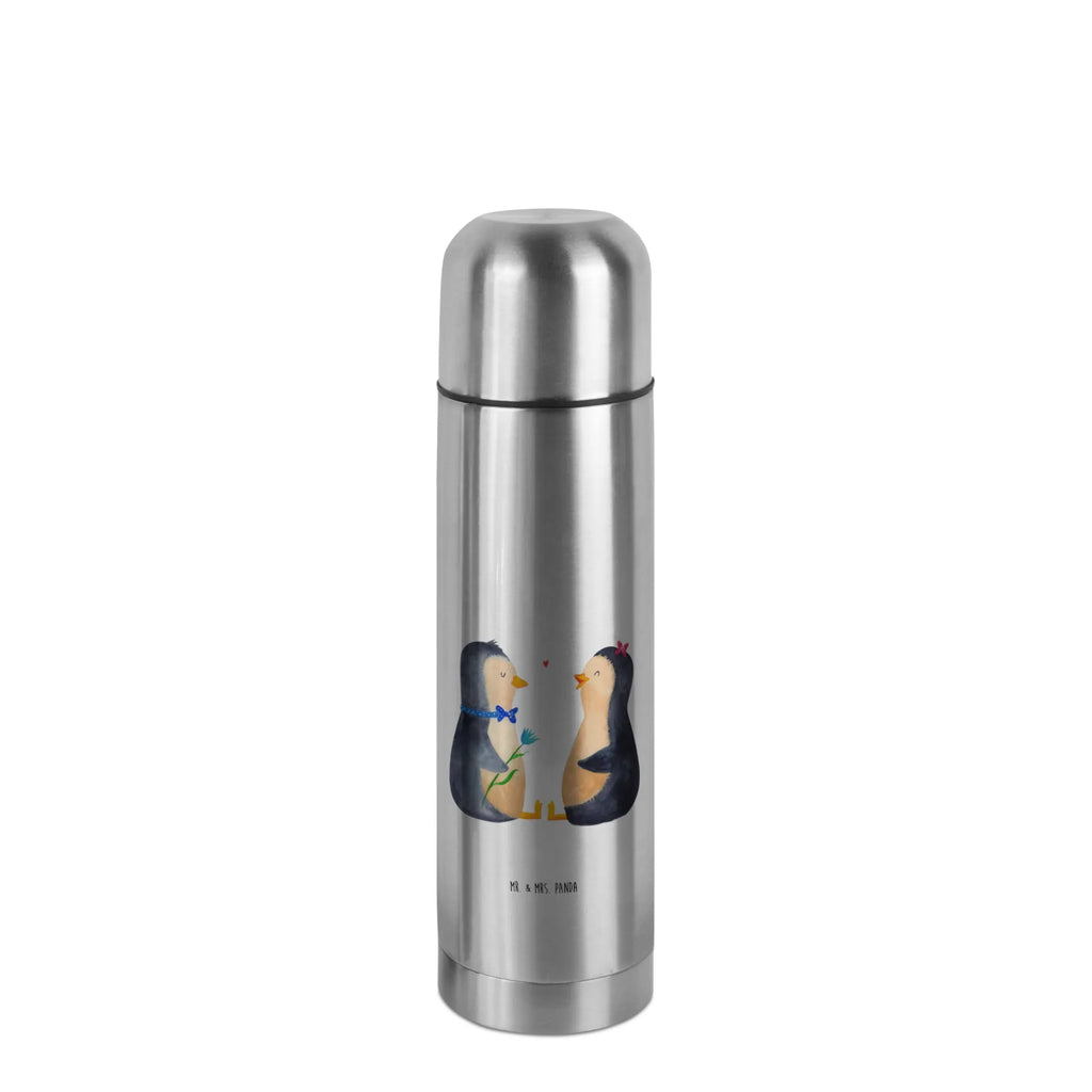 Thermos Flask Penguin pair Thermoskanne, Pinguin, Liebesgeschenk, Hochzeit, Pinguine, Liebesbeweis, Verlobung, Traumpaar, Liebe, Jahrestag, große Liebe, Liebespaar, Hochzeitsgeschenk, Hochzeitstag