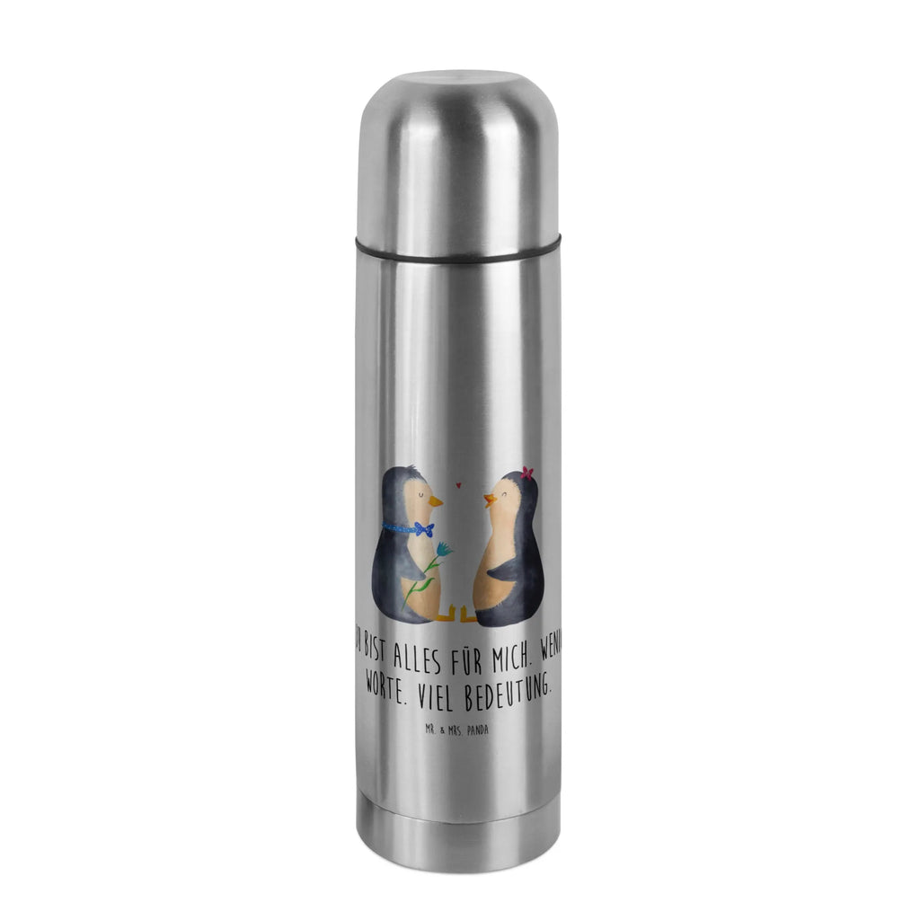 Thermos Flask Penguin pair Thermoskanne, Pinguin, Liebesgeschenk, Hochzeit, Pinguine, Liebesbeweis, Verlobung, Traumpaar, Liebe, Jahrestag, große Liebe, Liebespaar, Hochzeitsgeschenk, Hochzeitstag