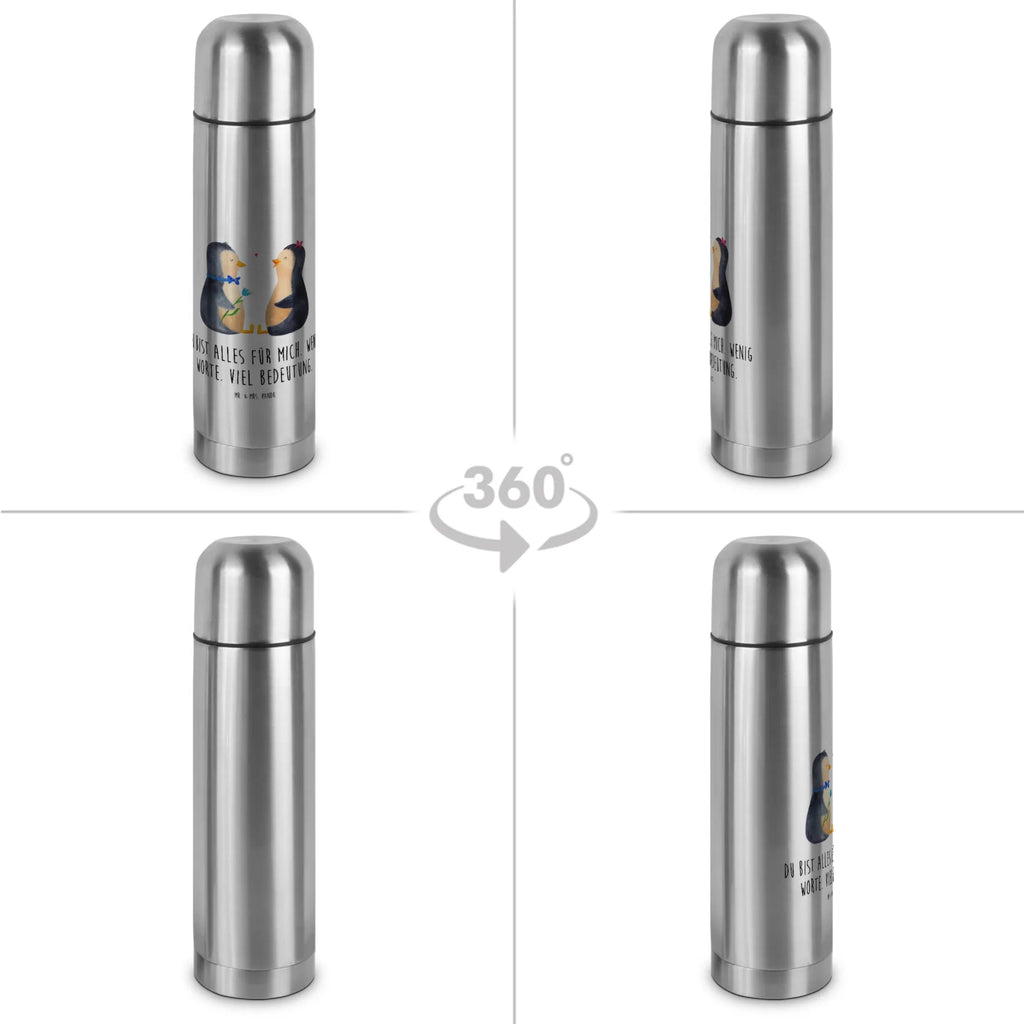 Thermos Flask Penguin pair Thermoskanne, Pinguin, Liebesgeschenk, Hochzeit, Pinguine, Liebesbeweis, Verlobung, Traumpaar, Liebe, Jahrestag, große Liebe, Liebespaar, Hochzeitsgeschenk, Hochzeitstag