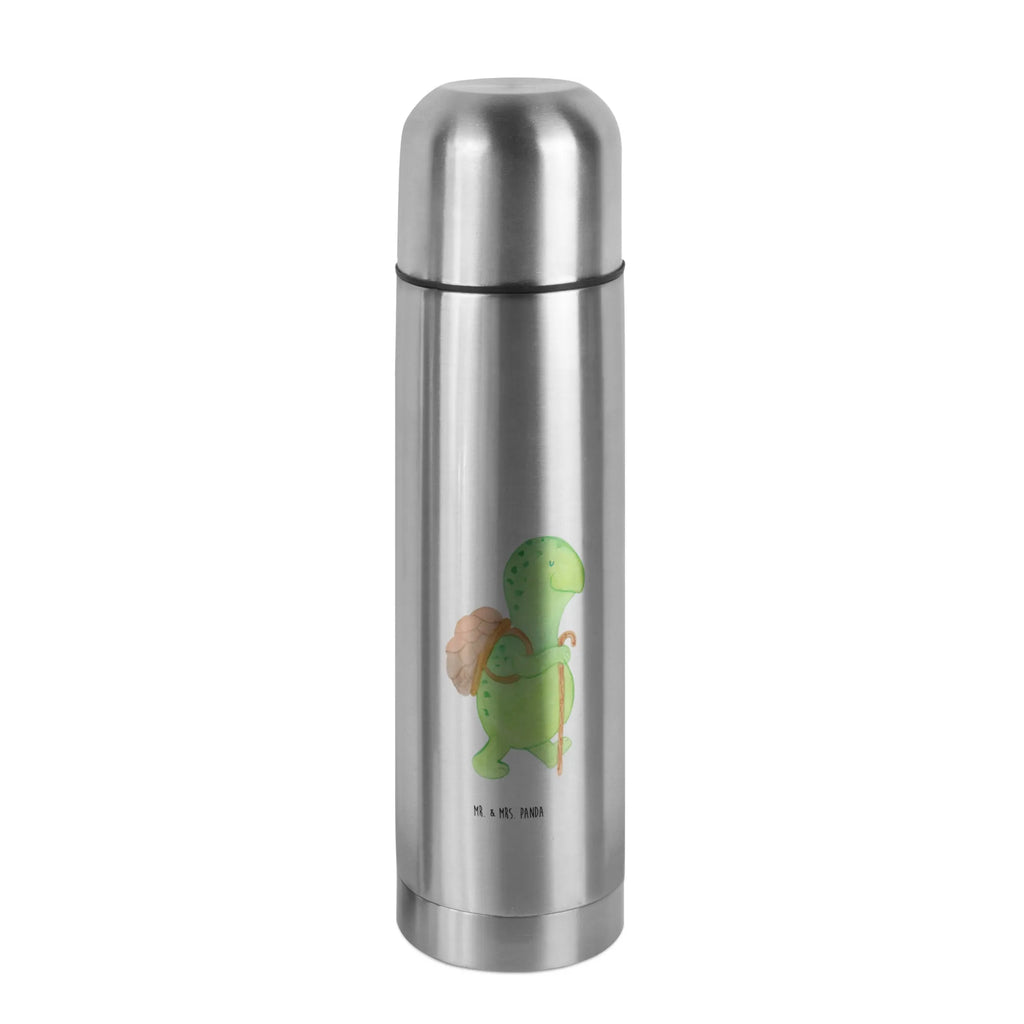 Thermos Flask tortoise walker Thermoskanne, Schildkröte, Motivation, Neuanfang, Motivationsspruch, Motivationssprüche, Schildkröten