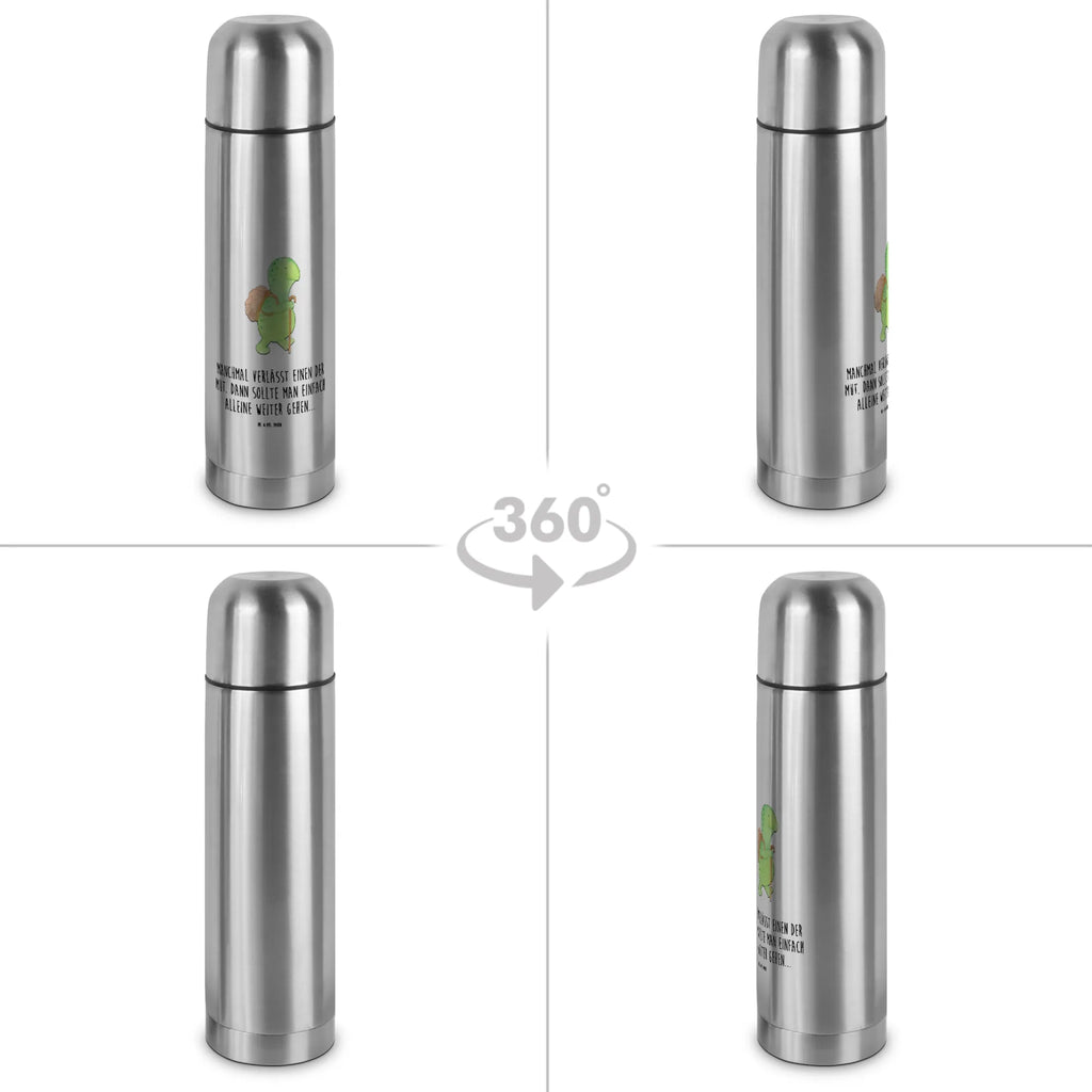 Thermos Flask tortoise walker Thermoskanne, Schildkröte, Motivation, Neuanfang, Motivationsspruch, Motivationssprüche, Schildkröten