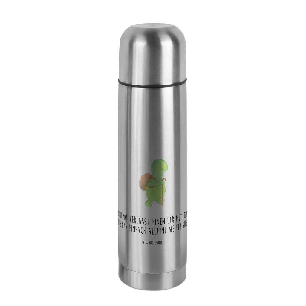 Thermos Flask tortoise walker Thermoskanne, Schildkröte, Motivation, Neuanfang, Motivationsspruch, Motivationssprüche, Schildkröten