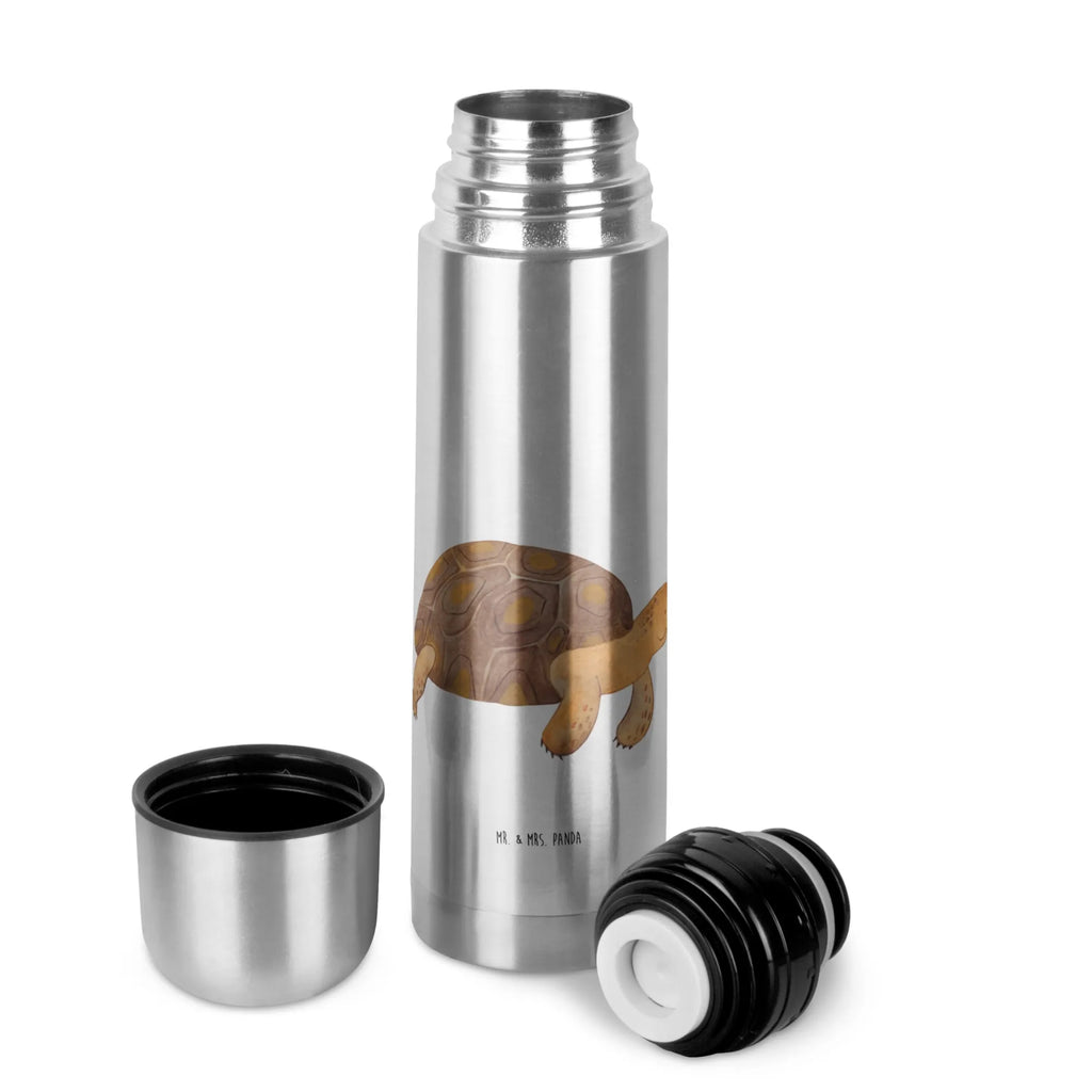 Thermos Flask tortoise March Thermoskanne, Meerestiere, Meer, Urlaub, Neustart, Motivation, Inspiration, Schildkröten, Abenteuer, Lieblingsmensch, Reiselust, Schildkröte, get lost