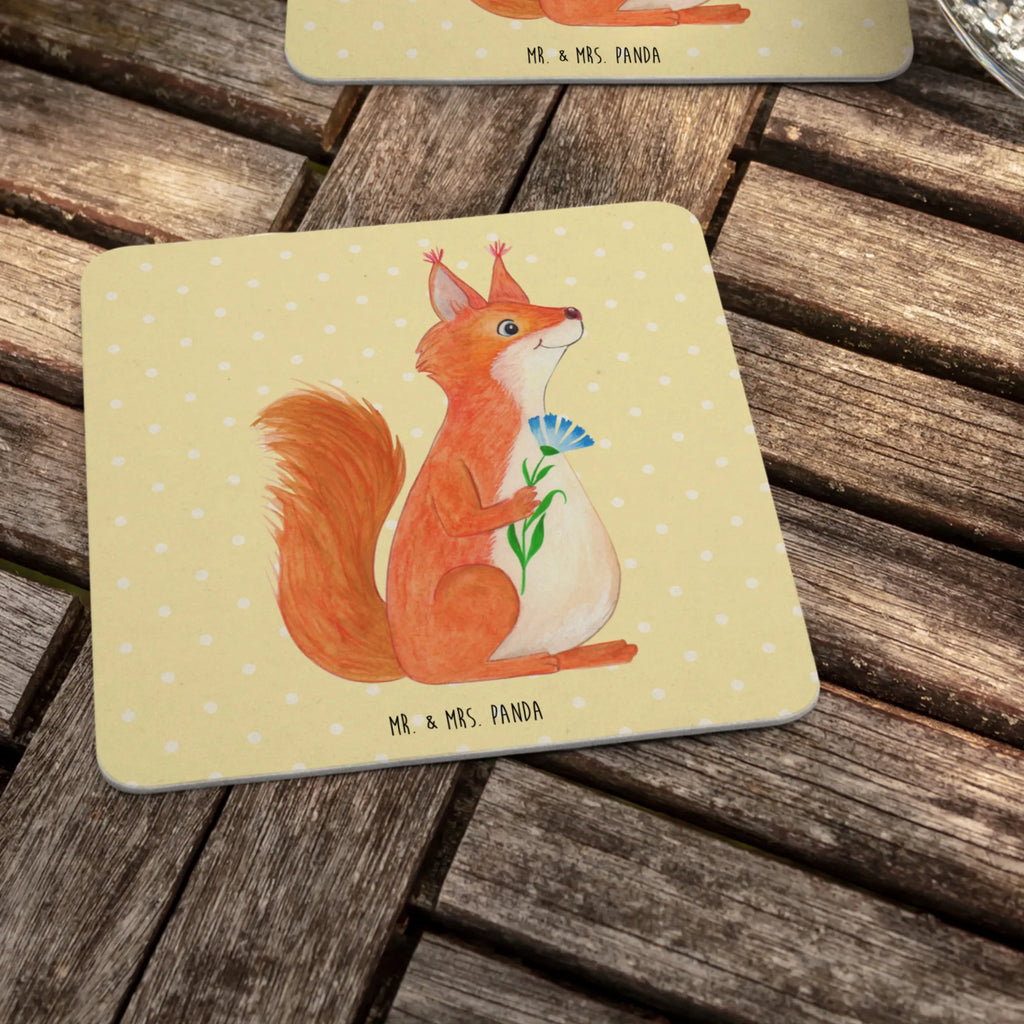 Coaster Squirrel flower Gastgeschenk Hochzeit, Tiere, Tiermotive, Gute Laune, Lustige Sprüche, glücklich Spruch, Motivation Bilder, Eichhörnchen, Spaß, Motivation Sprüche, Lachen, Spruch Deko, Spruch Positiv, Eichhorn