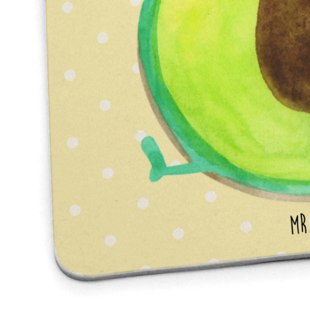 Bierdeckel Avocado Glücklich Gastgeschenk Hochzeit, Gesund, Avocado, Veggie, Vegan, Chaos