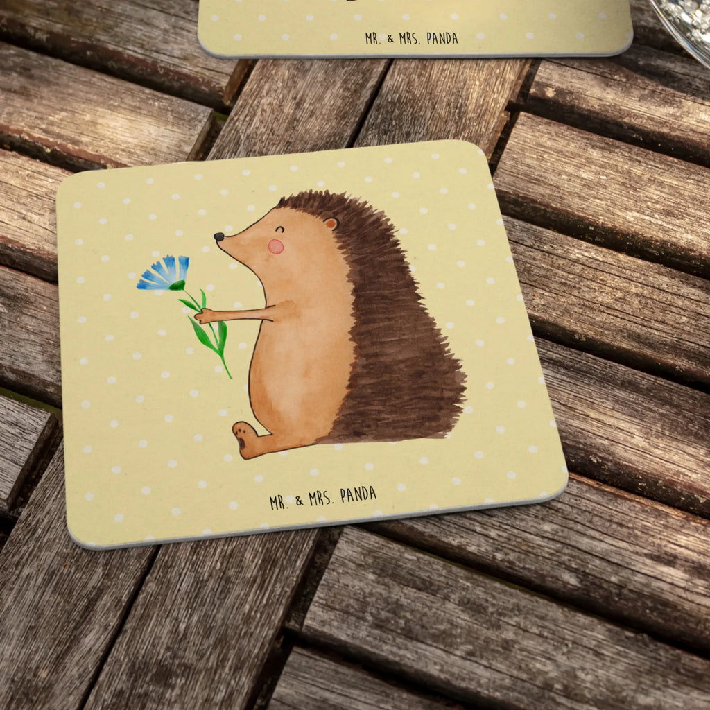 Bierdeckel Igel Blumen Tischdeko, Bierdeckel, Gastgeschenk Hochzeit, Tiermotive, Gute Laune, lustige Sprüche, Tiere, Gute Besserung, Krankheit, krank, Genesungswünsche, Besuch, Igel, Krankenhaus