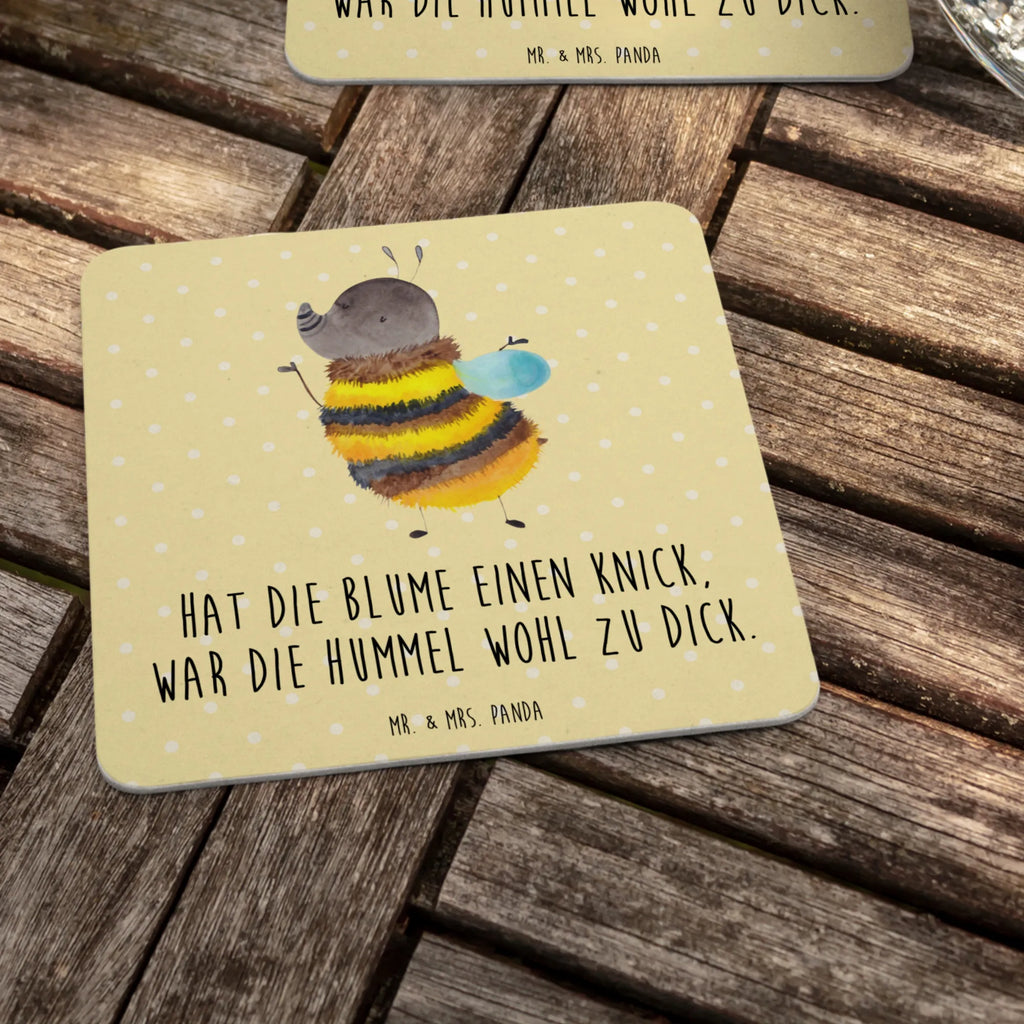 Bierdeckel Hummel flauschig Bierdeckel, Gastgeschenk Hochzeit, Tischdeko, Tiermotive, Gute Laune, lustige Sprüche, Tiere, Flauschig, Biene, Hummel, Blume, Natur