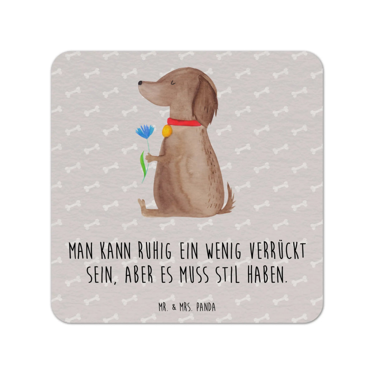 Coaster Dog flower dog breed, mutt, hound, woof, dog mama, love dogs, love for dogs, dog decorative items, bag with dog print, funny gifts for dog owners, what do you give a dog lover, Christmas gifts for dogs, gifts for dogs, dog sayings, mistress, dog owners, dog lover, dogs
