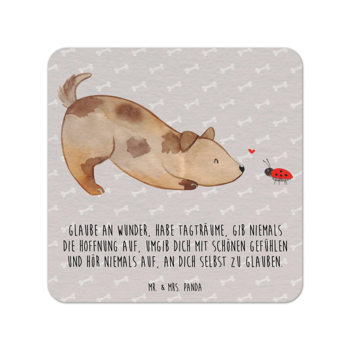 Coaster Dog ladybug mutt, dog sayings, dog breed, love dogs, gifts for dogs, Christmas gifts for dogs, what do you give a dog lover, funny gifts for dog owners, woof, bag with dog print, hound, dog decorative items, dog mama, love for dogs, Mongrel, Ladybird, Mongrel dog, Dog slogan, Sayings, Dogs