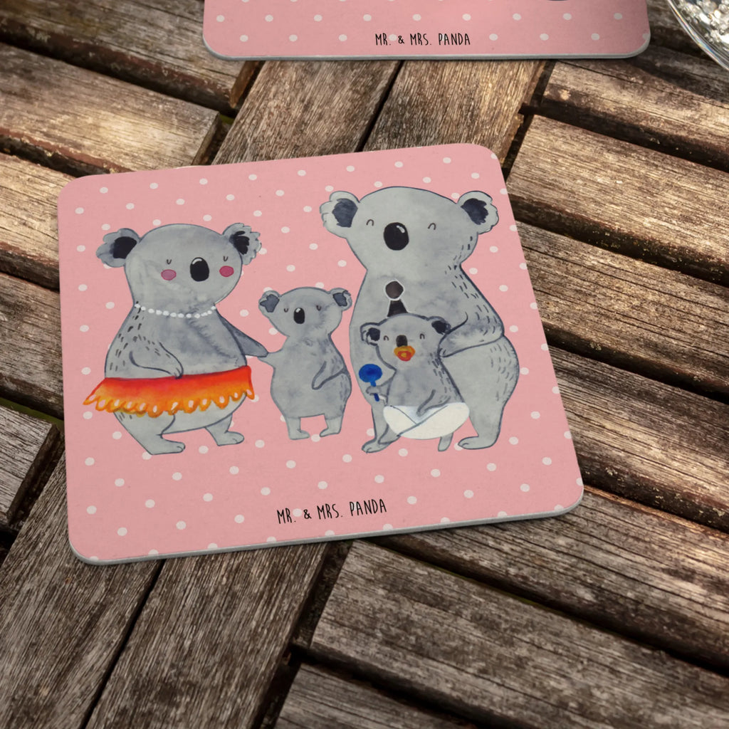 Bierdeckel Koala Familie Tischdeko, Gastgeschenk Hochzeit, Bierdeckel, Familie, Vatertag, Muttertag, Bruder, Schwester, Mama, Papa, Oma, Opa, Koala, Familienleben, Family, Geschwister, Kinder, Koalas