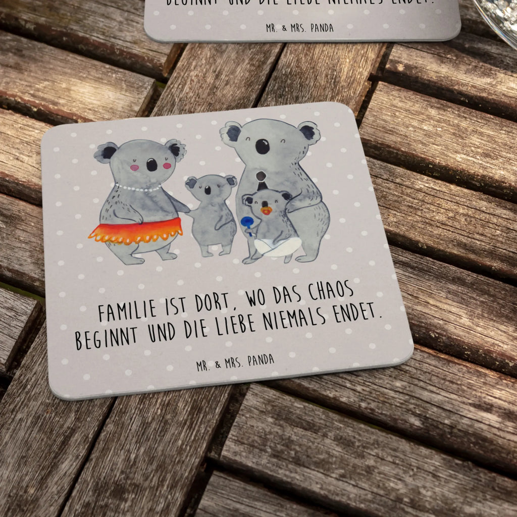 Bierdeckel Koala Familie Tischdeko, Gastgeschenk Hochzeit, Bierdeckel, Familie, Vatertag, Muttertag, Bruder, Schwester, Mama, Papa, Oma, Opa, Koala, Familienleben, Family, Geschwister, Kinder, Koalas