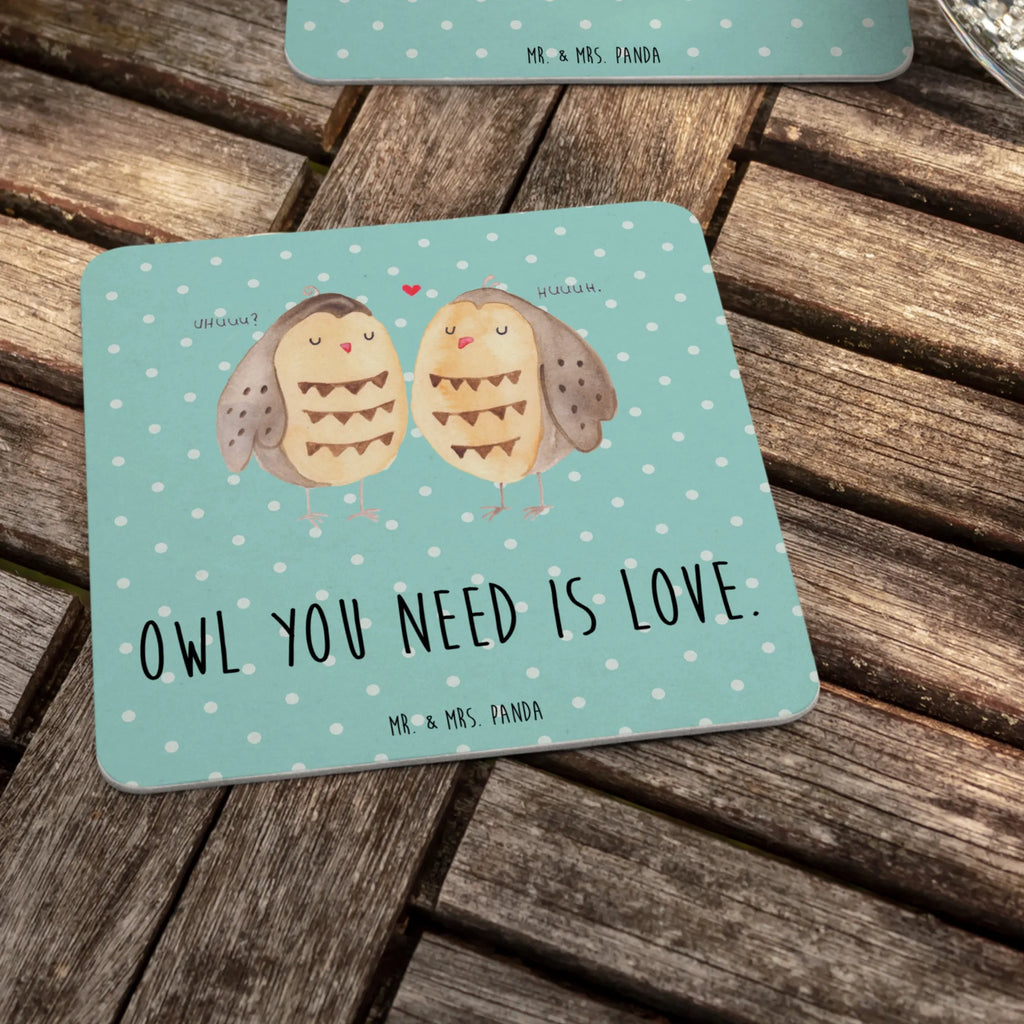 Bierdeckel Eulen Liebe Gastgeschenk Hochzeit, Eule, Freundin Geschenk, Eule Deko, Hochzeit Spruch, Liebe Spruch, All You Need Is Love, Owl, Wortspiel Lustig, Freund, Liebe
