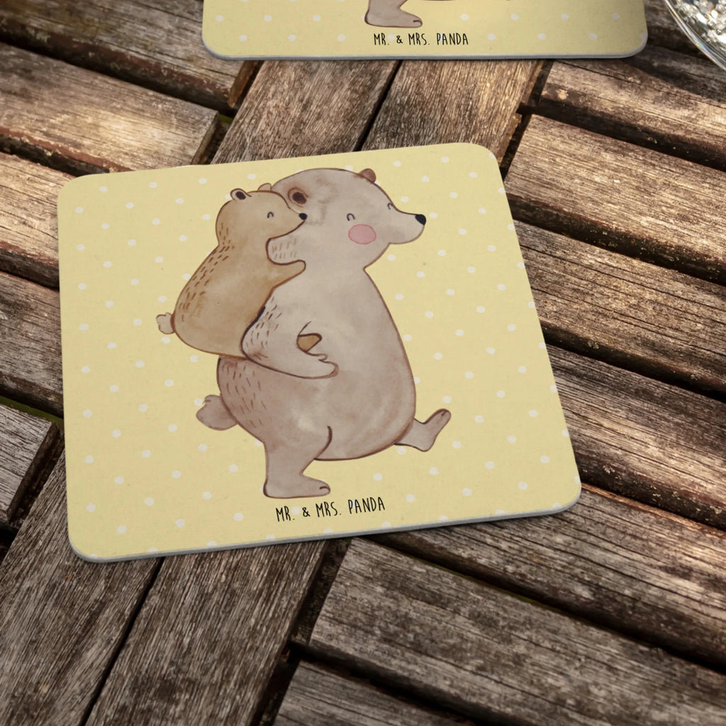 Bierdeckel Papa Bär Gastgeschenk Hochzeit, Tischdeko, Bierdeckel, Familie, Vatertag, Muttertag, Bruder, Schwester, Mama, Papa, Oma, Opa, Vati, Onkel, Geburtstag, Papi, Geschenk, Vater