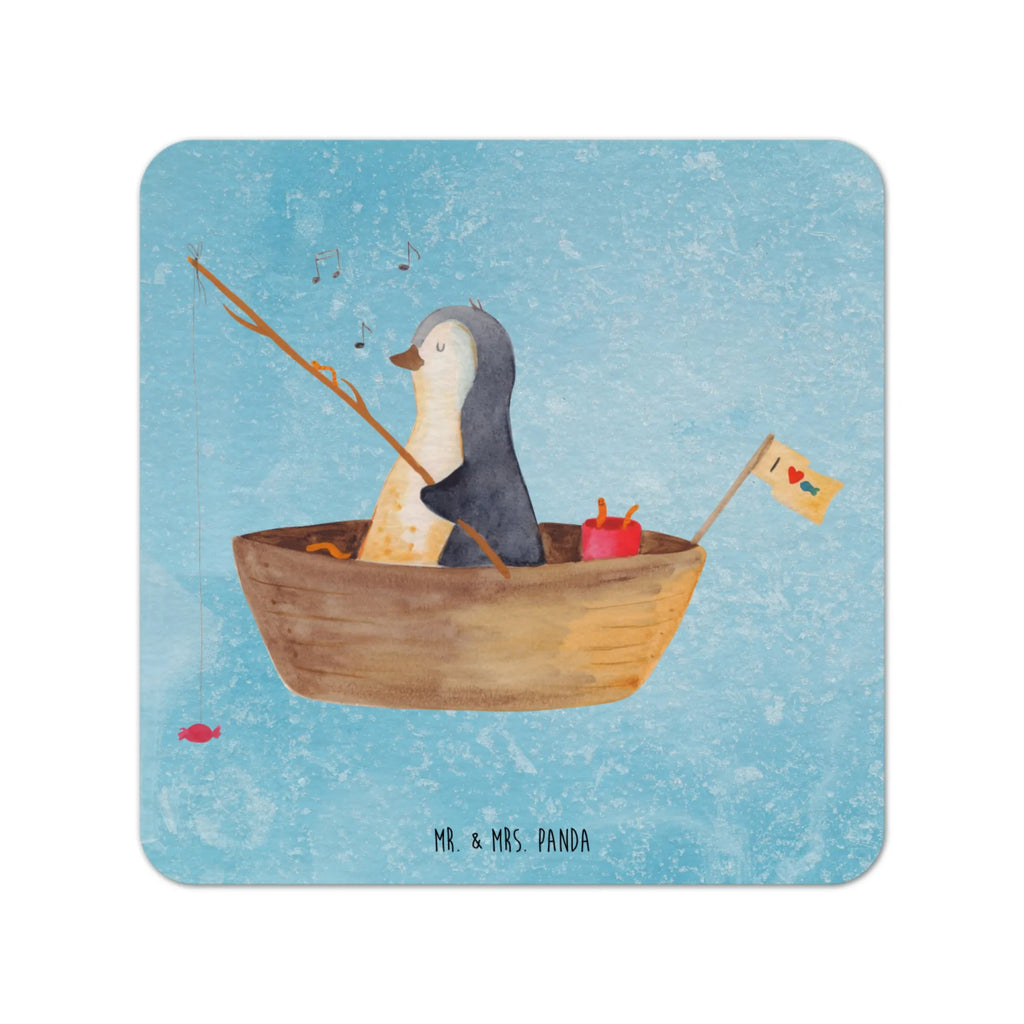 Bierdeckel Pinguin Angelboot Tischdeko, Gastgeschenk Hochzeit, Bierdeckel, Pinguin, Neustart, Pinguine, Lebenslust, Angeln, Geschenkidee Liebeskummer, Motivation, Scheidung, Angelboot, Neuanfang, Leben, Boot, genießen, Trennung