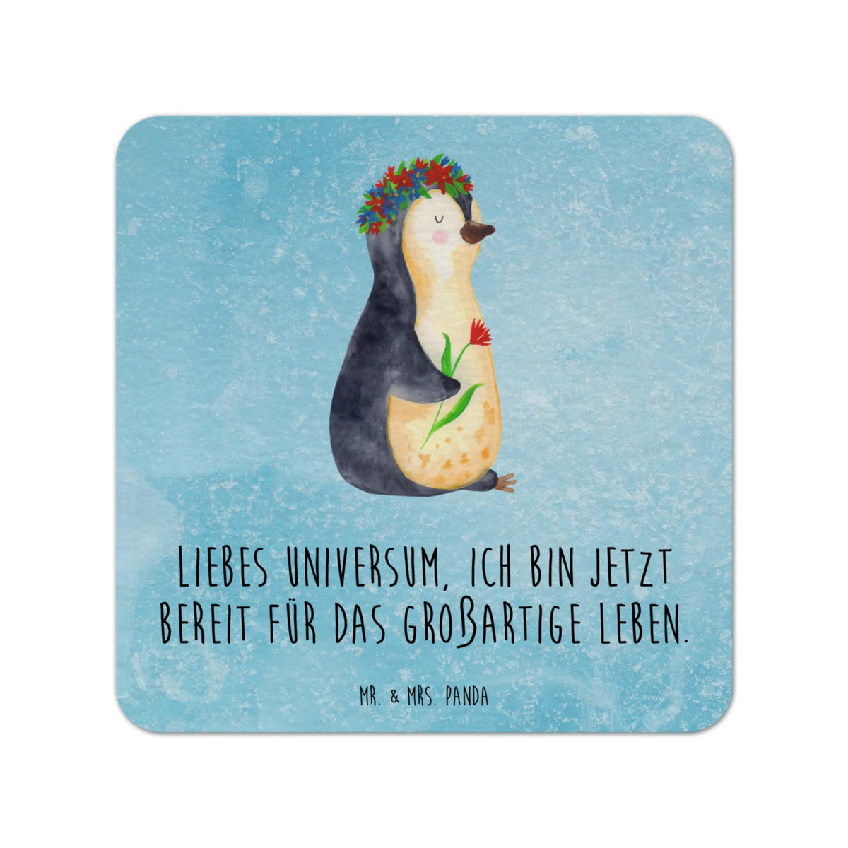 Bierdeckel Pinguin Blumen Bierfilzl, gläseruntersetzer, Becheruntersetzer, Pappuntersetzer, Getränkeuntersetzer, bieruntersetzer, Bierdeckel, Tischuntersetzer, Tassenuntersetzer, Kaffeeuntersetzer, Flaschenuntersetzer, Pinguin, Blumenkranz, Ziele, Wünsche, Motivation, Lebensziele, Liebeskummer, Lebenslust, Pinguine, Universum, Geschenkidee, Leben