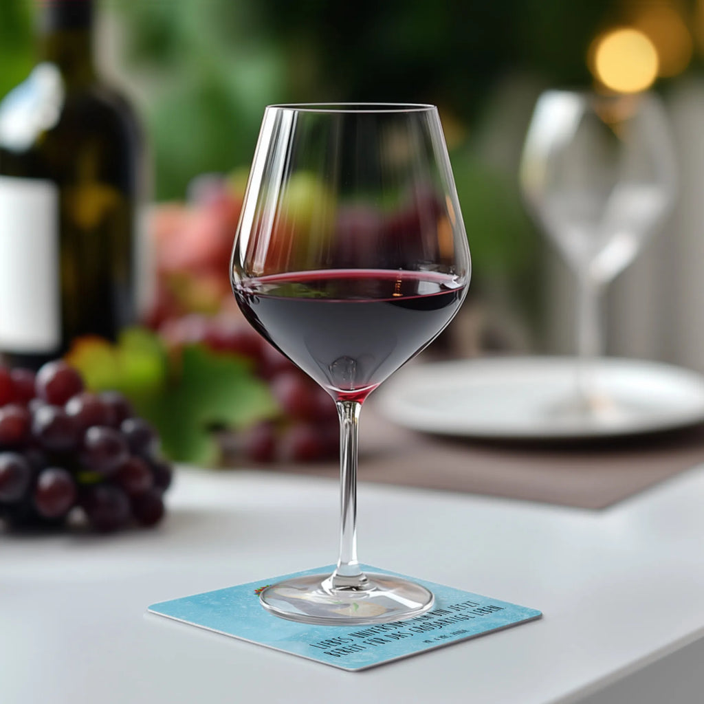 Coaster Penguin Flower Gastgeschenk Hochzeit, Bierdeckel, Tischdeko, Pinguin, Ziele, Leben, Wünsche, Motivation, Liebeskummer, Geschenkidee, Lebensziele, Pinguine, Universum, Blumenkranz, Lebenslust