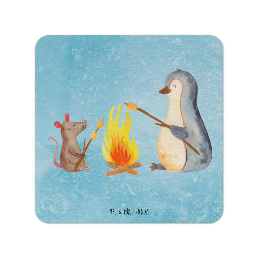 Bierdeckel Pinguin Lagerfeuer Bierdeckel, Gastgeschenk Hochzeit, Tischdeko, Pinguin, Leben, Lagerfeuer, grillen, Motivation, Liebe, Maus, Lebensmotivation, Pinguine, Arbeit, Büroalltag, Marshmallows, Feuer, Job, Büro, Lebensspruch, Neustart