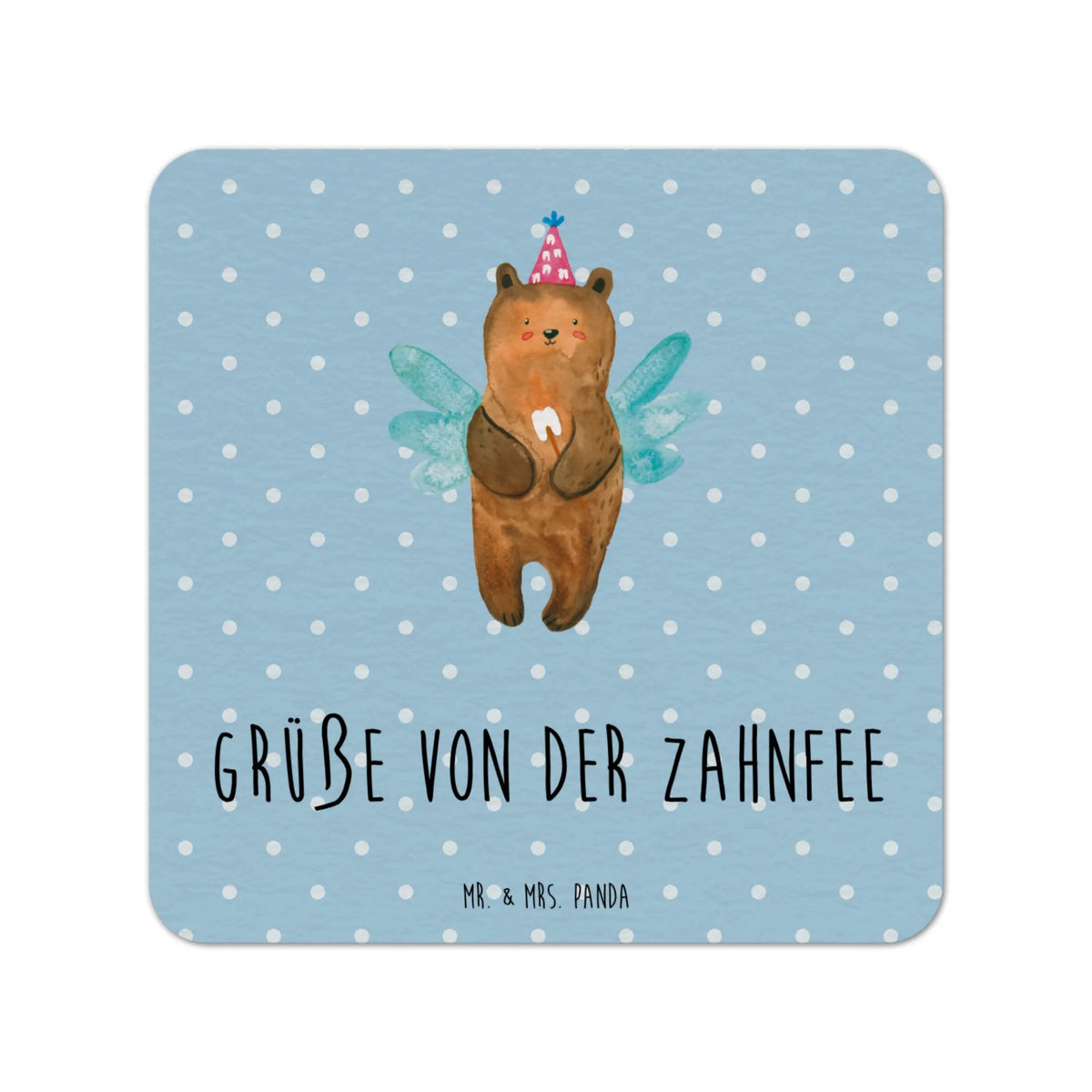 Bierdeckel Bär Zahnfee Tischuntersetzer, Tassenuntersetzer, Bierdeckel, Getränkeuntersetzer, Bierfilzl, gläseruntersetzer, Becheruntersetzer, bieruntersetzer, Kaffeeuntersetzer, Pappuntersetzer, Flaschenuntersetzer, Teddy, Bär, Teddybär, Erster Zahn, Milchzahn, Zahnfee, Fee