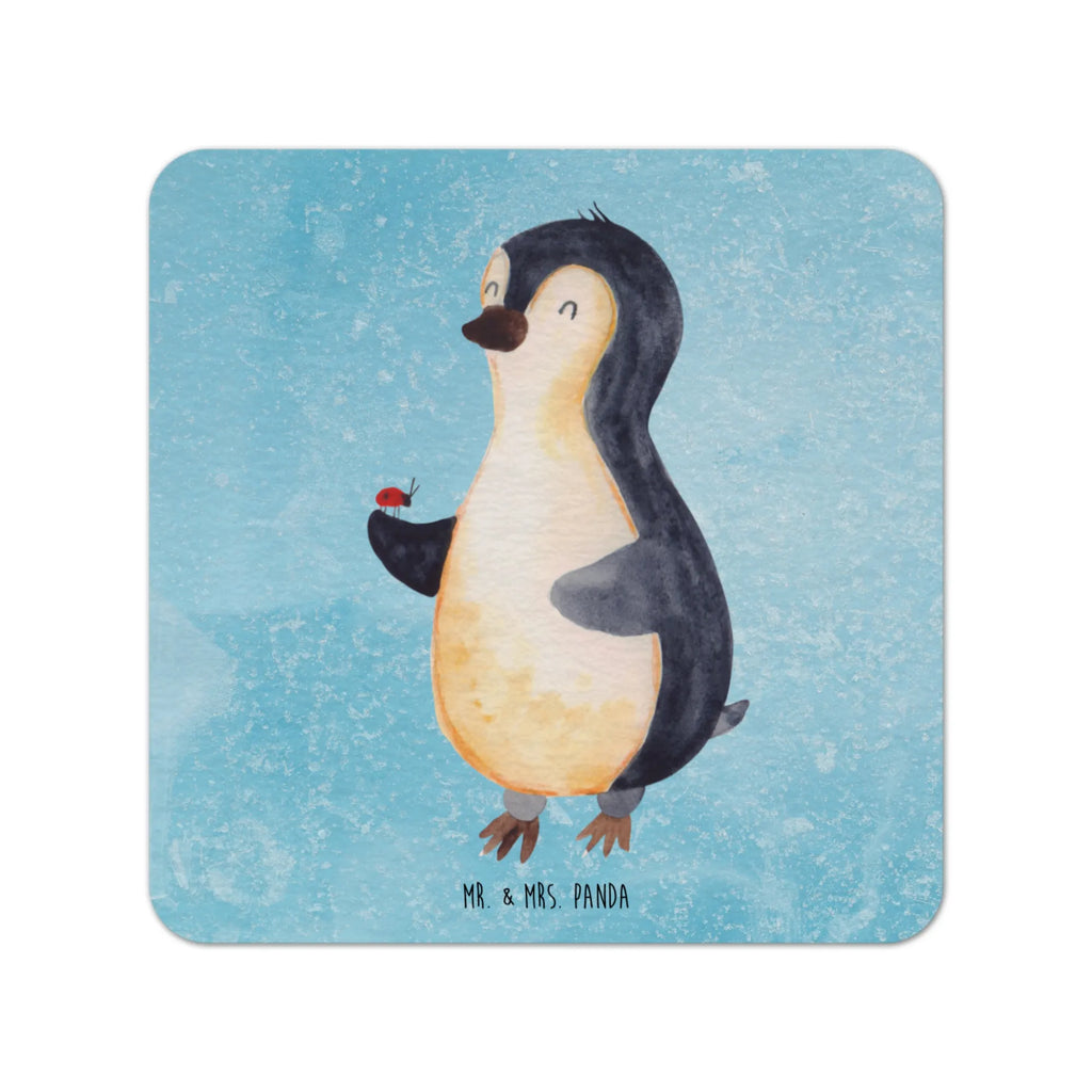 Bierdeckel Pinguin Marienkäfer Gastgeschenk Hochzeit, Tischdeko, Bierdeckel, Pinguin, Freude, Pinguine, Wunder, Glück, Lebensfreude, Liebe, Marienkäfer
