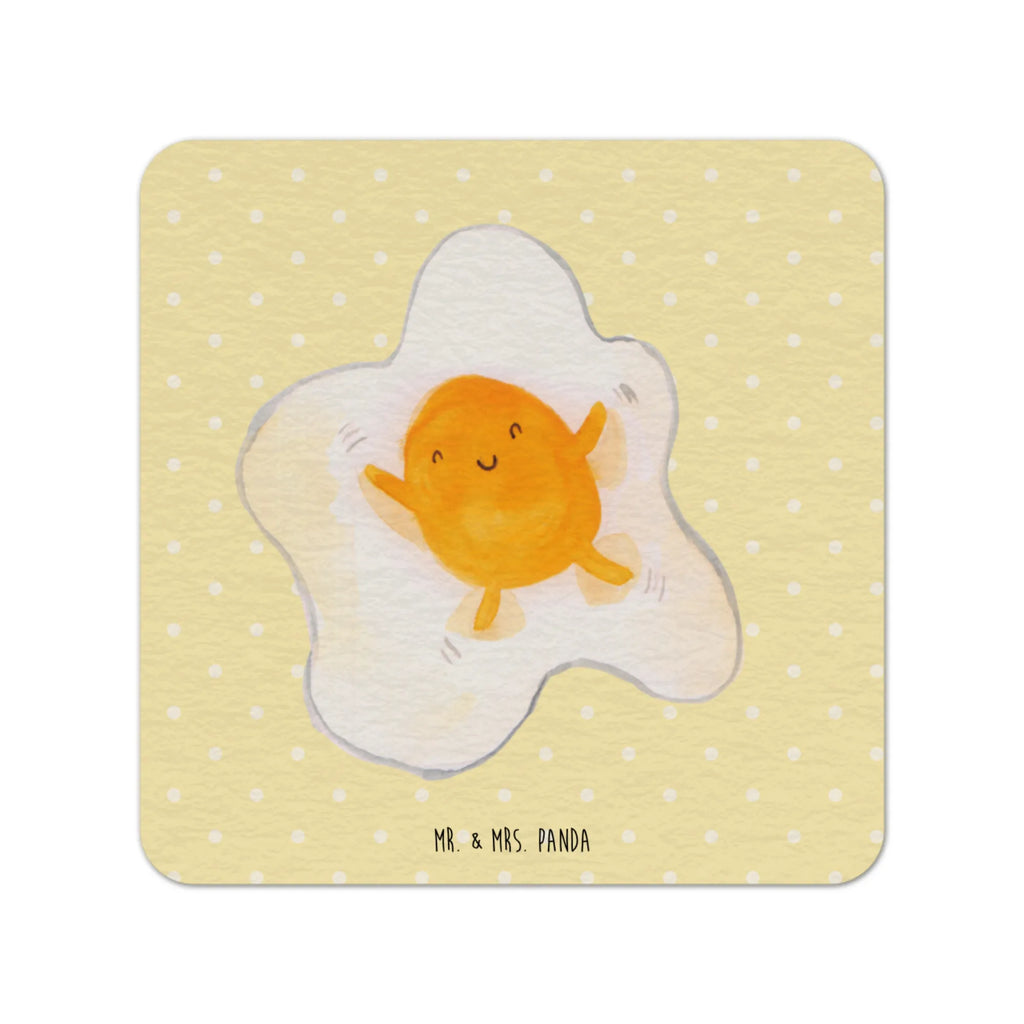 Coaster Fried egg egg Gastgeschenk Hochzeit, Bierdeckel, Tischdeko, Tiermotive, Gute Laune, lustige Sprüche, Tiere, Tag, Spiegelei, Glücklich, Schön, Ei, Liebe