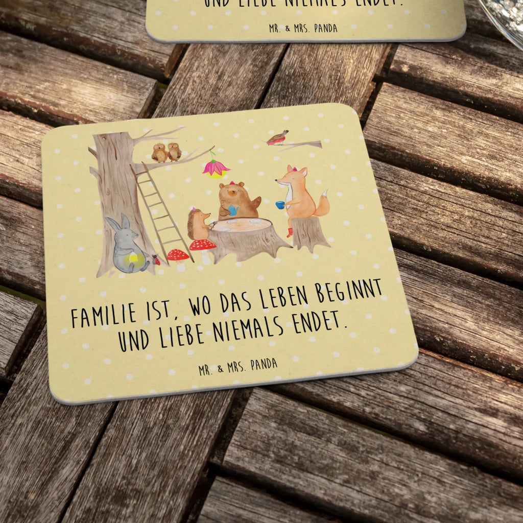 Coaster forest animals picnic Gastgeschenk Hochzeit, Tischdeko, Bierdeckel, Tiermotive, Gute Laune, lustige Sprüche, Tiere, Maus, Eichhörnchen, Fuchs, Igel, Hase, Picknick, Waldtiere, Wald