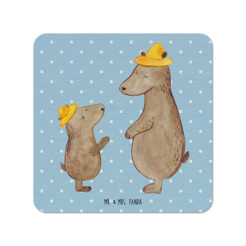 Bierdeckel Bären mit Hut Tischdeko, Gastgeschenk Hochzeit, Bierdeckel, Familie, Vatertag, Muttertag, Bruder, Schwester, Mama, Papa, Oma, Opa, Kind, Kinder, Sohn, Daddy, Vorbild, Lieblingsmensch, Family, Bären, Bär, Söhne, Paps, Papi, Vater, Dad, Vater-Sohn