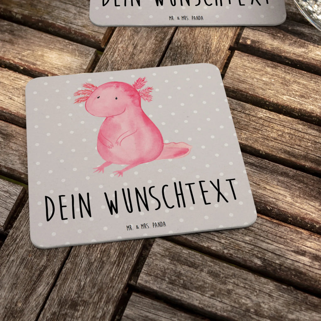 Personalisierter Bierdeckel Axolotl Niedlich Personalisierter Bierdeckel, Tischdeko personalisiert, Bierdeckel personalisiert, Bierdeckel mit Namen, Gastgeschenk Hochzeit mit Namen, Axolotl, Molch, Liebe, Axolot, Freundin, zufrieden, Lebensstil, Weisheit, fröhlich, Lebensweisheit, vergnügt